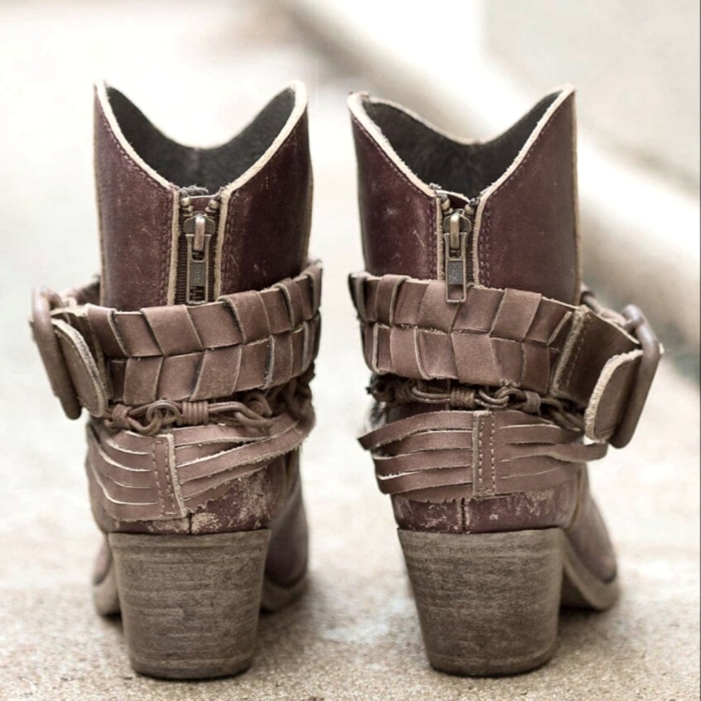 Indie Spirit by Corral Rosebud Western Ankle Boot Women's 9 1/2 - Picture 2 of 3